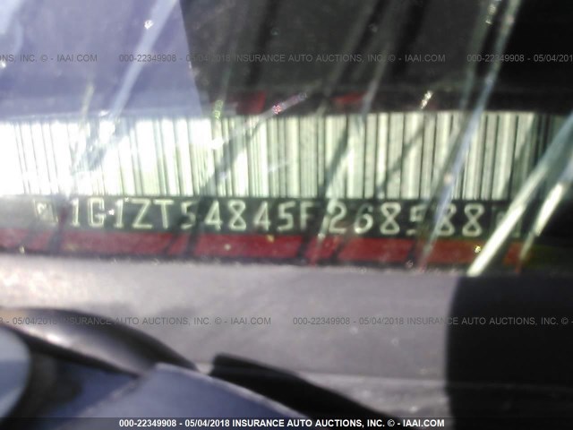 1G1ZT54845F268588 - 2005 CHEVROLET MALIBU LS 红色 照片 9