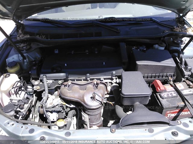 4T1BE46K29U794365 - 2009 TOYOTA CAMRY SE/LE/XLE Light Blue photo 10