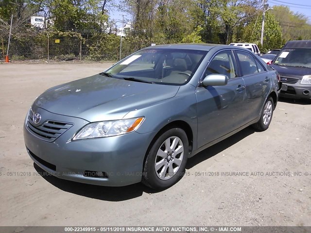 4T1BE46K29U794365 - 2009 TOYOTA CAMRY SE/LE/XLE Light Blue photo 2