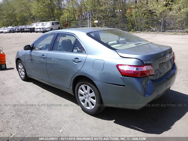 4T1BE46K29U794365 - 2009 TOYOTA CAMRY SE/LE/XLE Light Blue photo 3