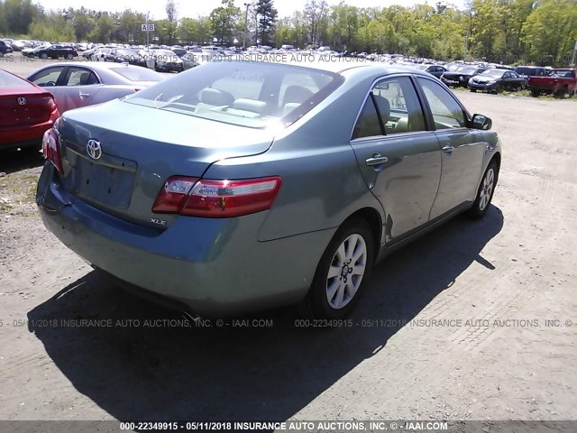 4T1BE46K29U794365 - 2009 TOYOTA CAMRY SE/LE/XLE Light Blue photo 4