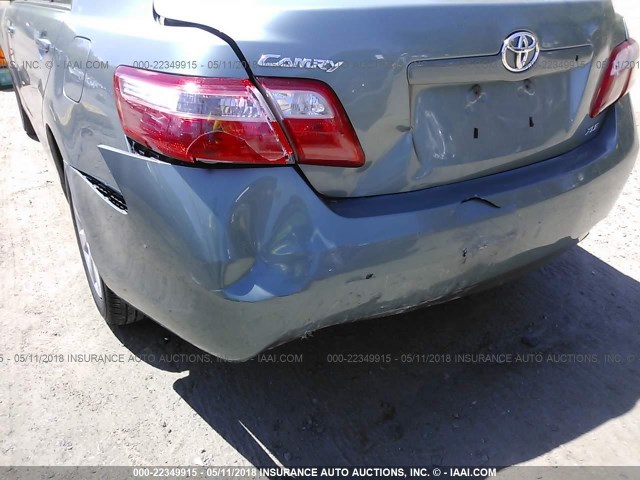 4T1BE46K29U794365 - 2009 TOYOTA CAMRY SE/LE/XLE Light Blue photo 6