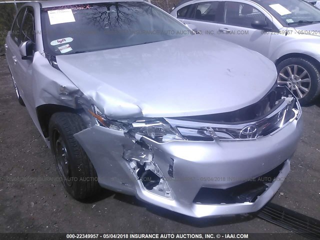 4T4BF1FK6ER366424 - 2014 TOYOTA CAMRY L/SE/LE/XLE SILVER photo 6