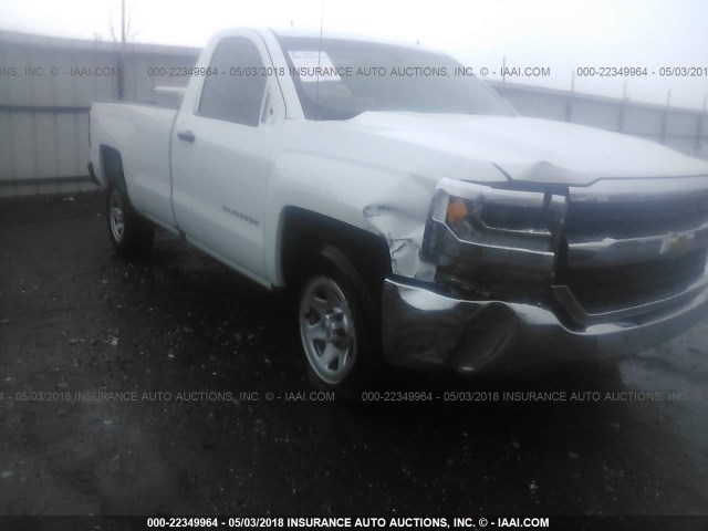 1GCNCNEH6GZ415757 - 2016 CHEVROLET SILVERADO C1500/C1500  LS WHITE photo 6