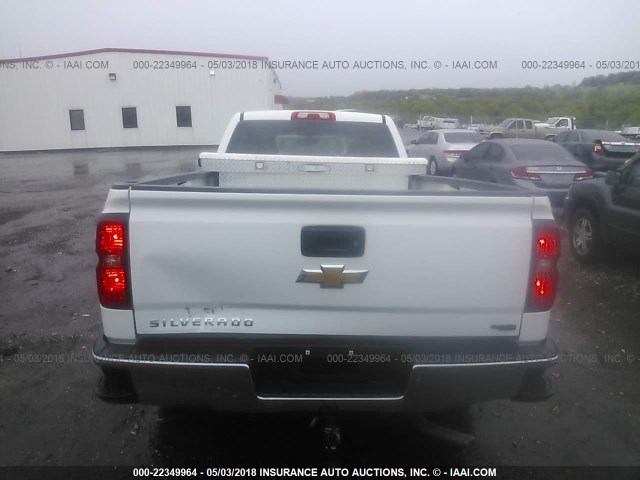 1GCNCNEH6GZ415757 - 2016 CHEVROLET SILVERADO C1500/C1500  LS WHITE photo 8