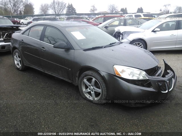 1G2ZG58N874153801 - 2007 PONTIAC G6 SE GRAY photo 1