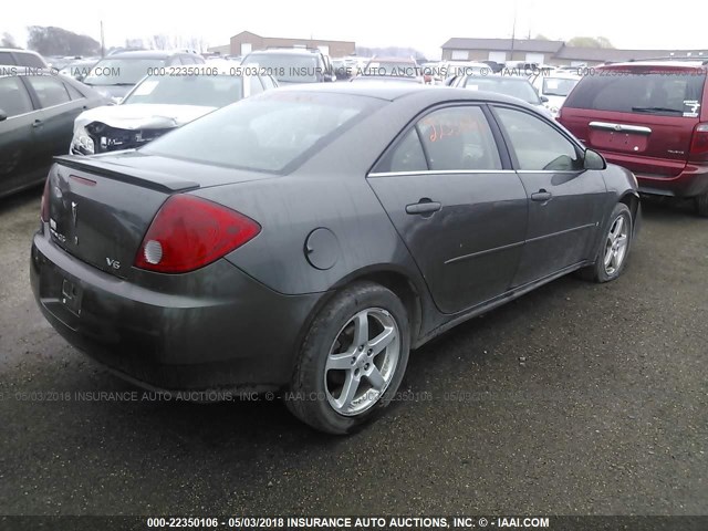 1G2ZG58N874153801 - 2007 PONTIAC G6 SE GRAY photo 4