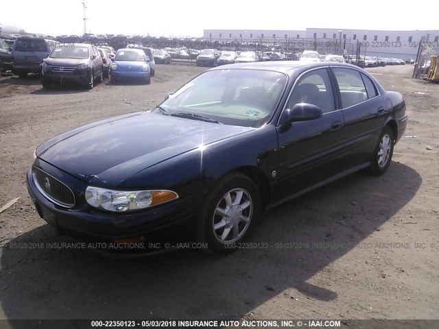 1G4HR54K54U190020 - 2004 BUICK LESABRE LIMITED BLUE photo 2