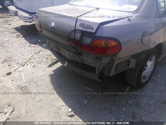 1G1ND52J6X6159764 - 1999 CHEVROLET MALIBU TAN photo 6