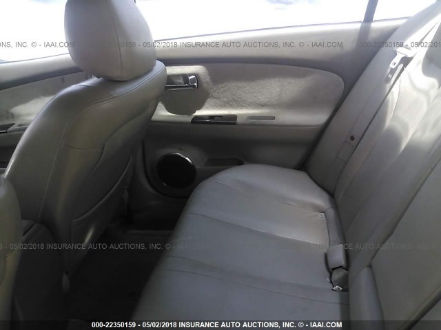 1N4AL11E06C214964 - 2006 NISSAN ALTIMA S/SL GRAY photo 8