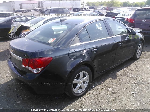 1G1PE5SB5G7137277 - 2016 CHEVROLET CRUZE LIMITED LT BLACK photo 4