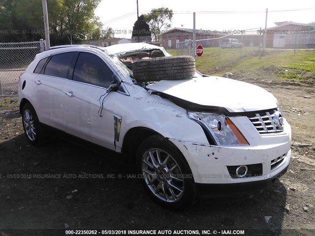 3GYFNDE3XES566912 - 2014 CADILLAC SRX PREMIUM COLLECTION WHITE photo 1