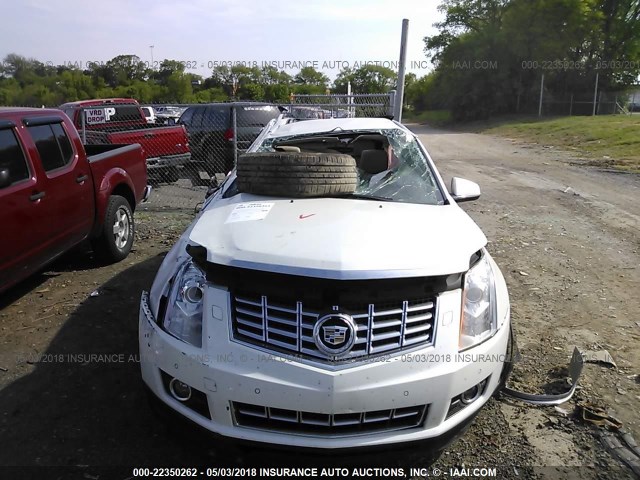 3GYFNDE3XES566912 - 2014 CADILLAC SRX PREMIUM COLLECTION WHITE photo 6