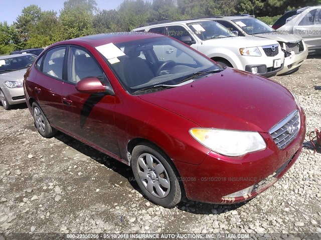 KMHDU46D78U366593 - 2008 HYUNDAI ELANTRA GLS/SE/LIMITED RED photo 1