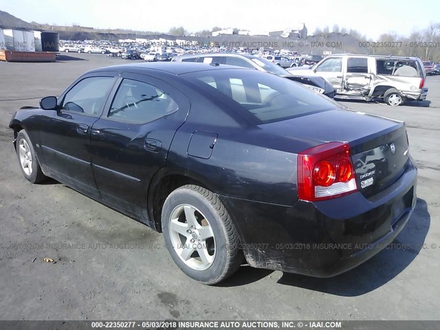 2B3CA3CV2AH275029 - 2010 DODGE CHARGER SXT BLACK photo 3