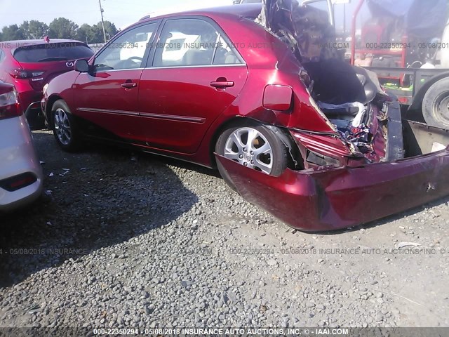 4T1BE32K06U133302 - 2006 TOYOTA CAMRY LE/XLE/SE მუქწითელი ფოტო 3