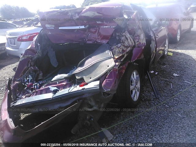 4T1BE32K06U133302 - 2006 TOYOTA CAMRY LE/XLE/SE მუქწითელი ფოტო 4