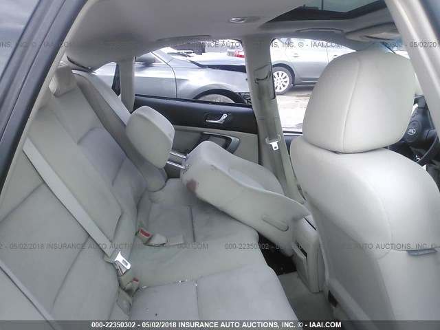 4S3BL616577201805 - 2007 SUBARU LEGACY 2.5I BLUE photo 8