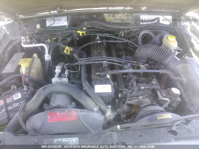 1J4FJ68S3WL280644 - 1998 JEEP CHEROKEE SPORT/CLASSIC მწვანე ფოტო 10