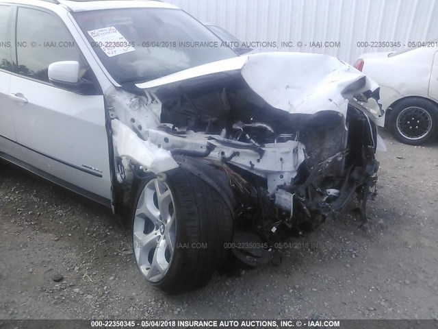 5UXZW0C59BL655478 - 2011 BMW X5 XDRIVE35D WHITE photo 6