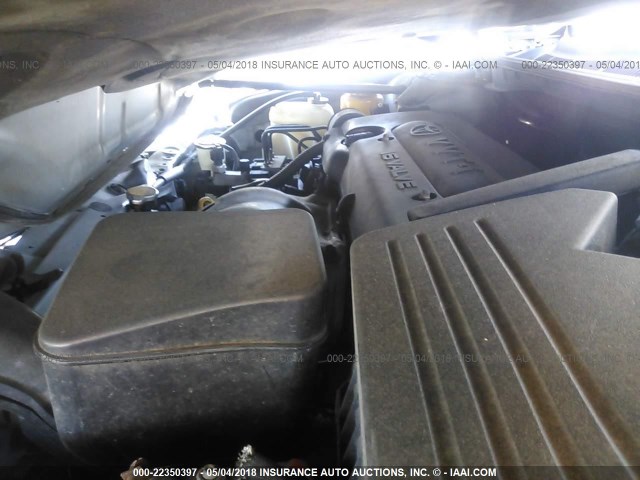 4T1BE46K08U742490 - 2008 TOYOTA CAMRY CE/LE/XLE/SE BEIGE photo 10