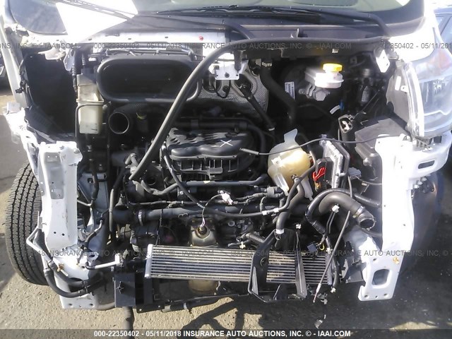 3C6TRVDG3GE107513 - 2016 RAM PROMASTER 2500 2500 HIGH WHITE photo 10