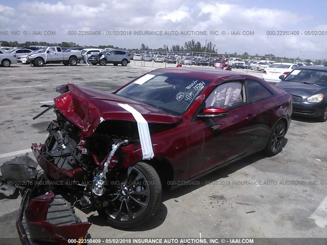 1G6AB1RX8H0160534 - 2017 CADILLAC ATS LUXURY RED photo 2