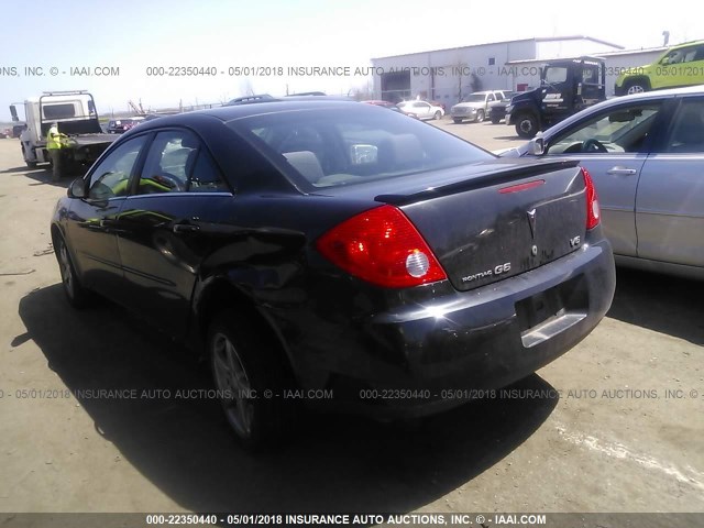 1G2ZG57N484265207 - 2008 PONTIAC G6 SE BLACK photo 3