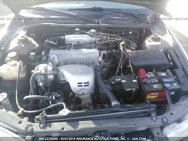 4T1BG22K7YU627261 - 2000 TOYOTA CAMRY CE/LE/XLE 银色 照片 10