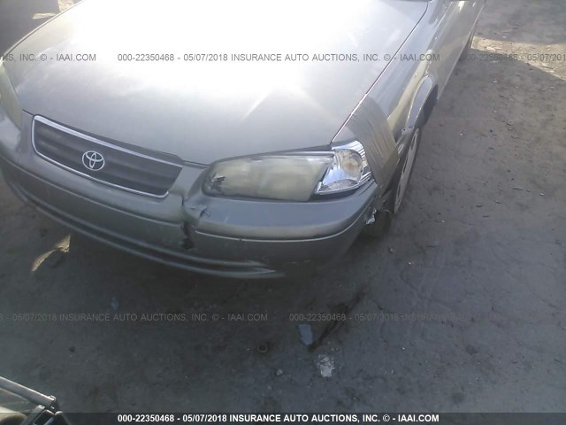 4T1BG22K7YU627261 - 2000 TOYOTA CAMRY CE/LE/XLE 银色 照片 6