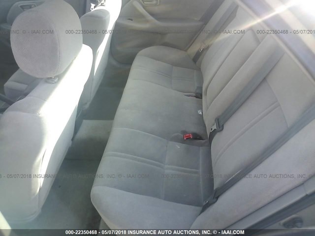 4T1BG22K7YU627261 - 2000 TOYOTA CAMRY CE/LE/XLE 银色 照片 8