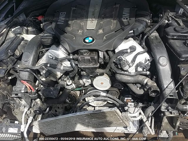 WBAFU9C52BC786635 - 2011 BMW 550 XI BLACK photo 10