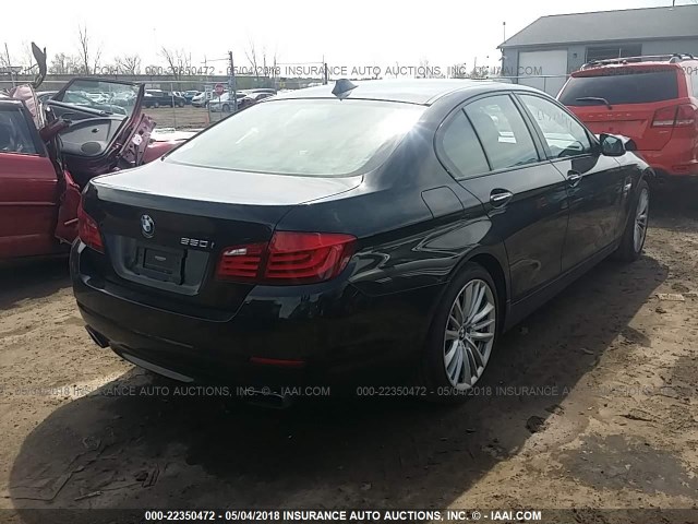 WBAFU9C52BC786635 - 2011 BMW 550 XI BLACK photo 4