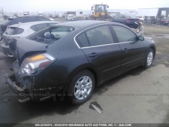 1N4AL2AP7CN458327 - 2012 NISSAN ALTIMA S GRAY photo 4