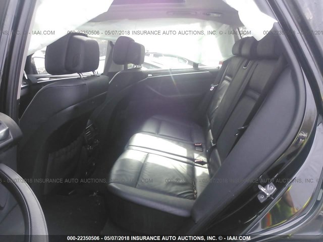 5UXZV4C54CL750509 - 2012 BMW X5 XDRIVE35I BLACK photo 8