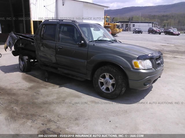 1FMZU77KX4UB80948 - 2004 FORD EXPLORER SPORT TR  GREEN photo 1