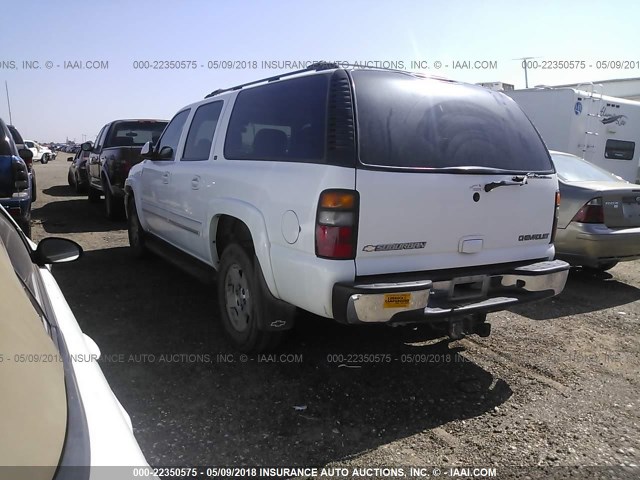 1GNEC16Z24J315687 - 2004 CHEVROLET SUBURBAN C1500 WHITE photo 3