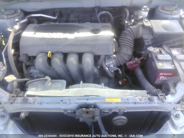 2T1KR32E66C587876 - 2006 TOYOTA COROLLA MATRIX XR Light Blue photo 10