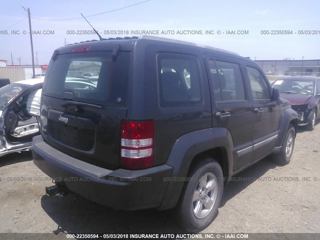 1J4PN2GKXBW552019 - 2011 JEEP LIBERTY SPORT 黑色 照片 6