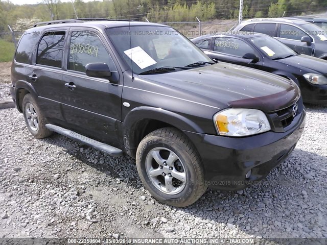 4F2YZ94136KM16377 - 2006 MAZDA TRIBUTE S GREEN photo 1