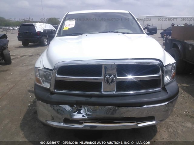 3C6JD6AK0CG131853 - 2012 DODGE RAM 1500 ST WHITE photo 10