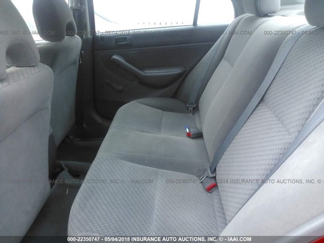 1HGES16305L008713 - 2005 HONDA CIVIC DX VP Qırmızı foto 8