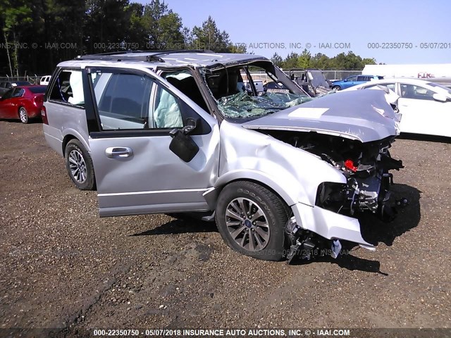 1FMJK1HT8FEF40822 - 2015 FORD EXPEDITION EL XLT/EL KING RANCH SILVER photo 1