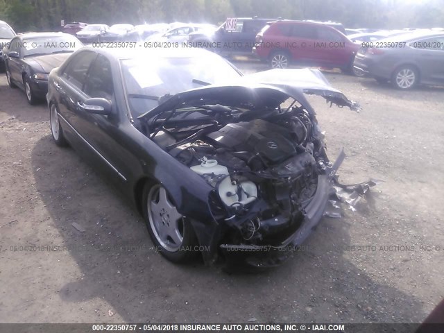 WDBNG83J54A410330 - 2004 MERCEDES-BENZ S 430 4MATIC BLACK photo 1