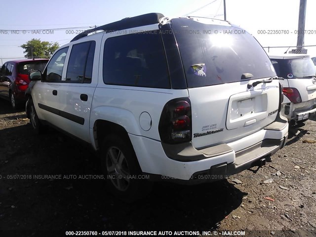 1GNET16S846204566 - 2004 CHEVROLET TRAILBLAZER EXT LS/EXT LT WHITE photo 3