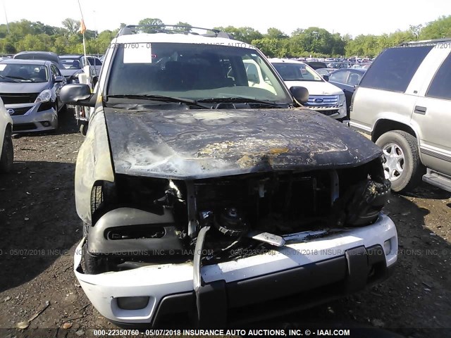 1GNET16S846204566 - 2004 CHEVROLET TRAILBLAZER EXT LS/EXT LT WHITE photo 6