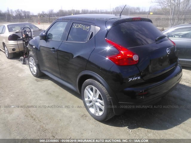 JN8AF5MV0ET364497 - 2014 NISSAN JUKE S/SV/SL/NISMO BLUE photo 3