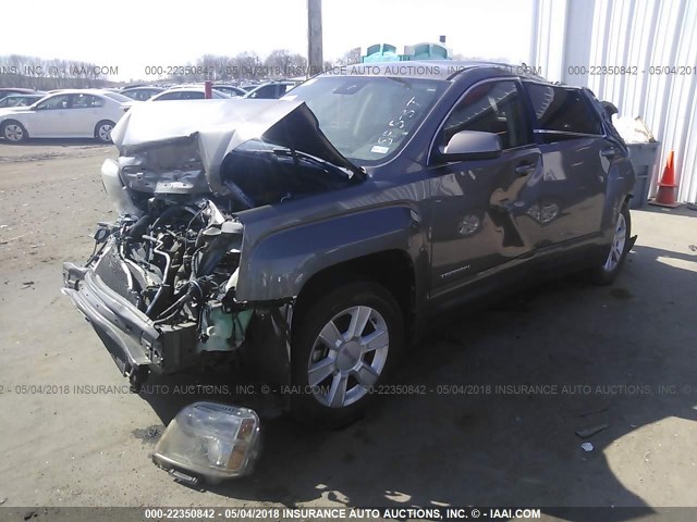 2GKALMEK3C6179759 - 2012 GMC TERRAIN SLE BROWN photo 2