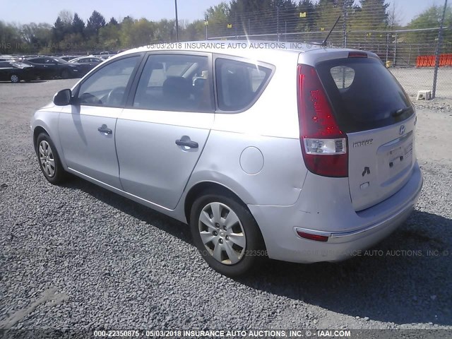 KMHDB8AE0AU051573 - 2010 HYUNDAI ELANTRA TOURING GLS SILVER photo 3