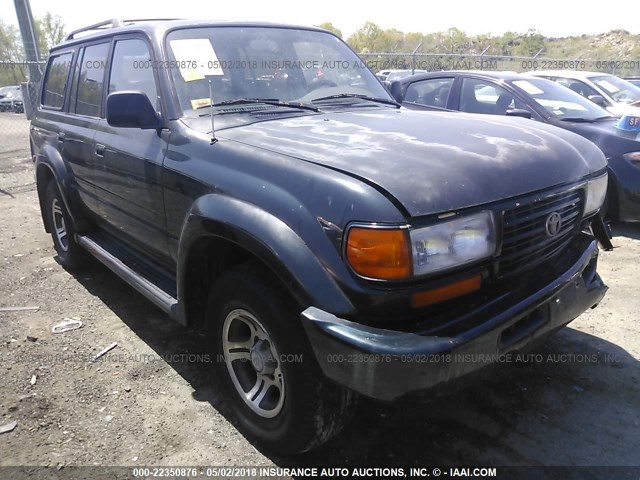 JT3HJ85J6T0121172 - 1996 TOYOTA LAND CRUISER HJ85 BLACK photo 1